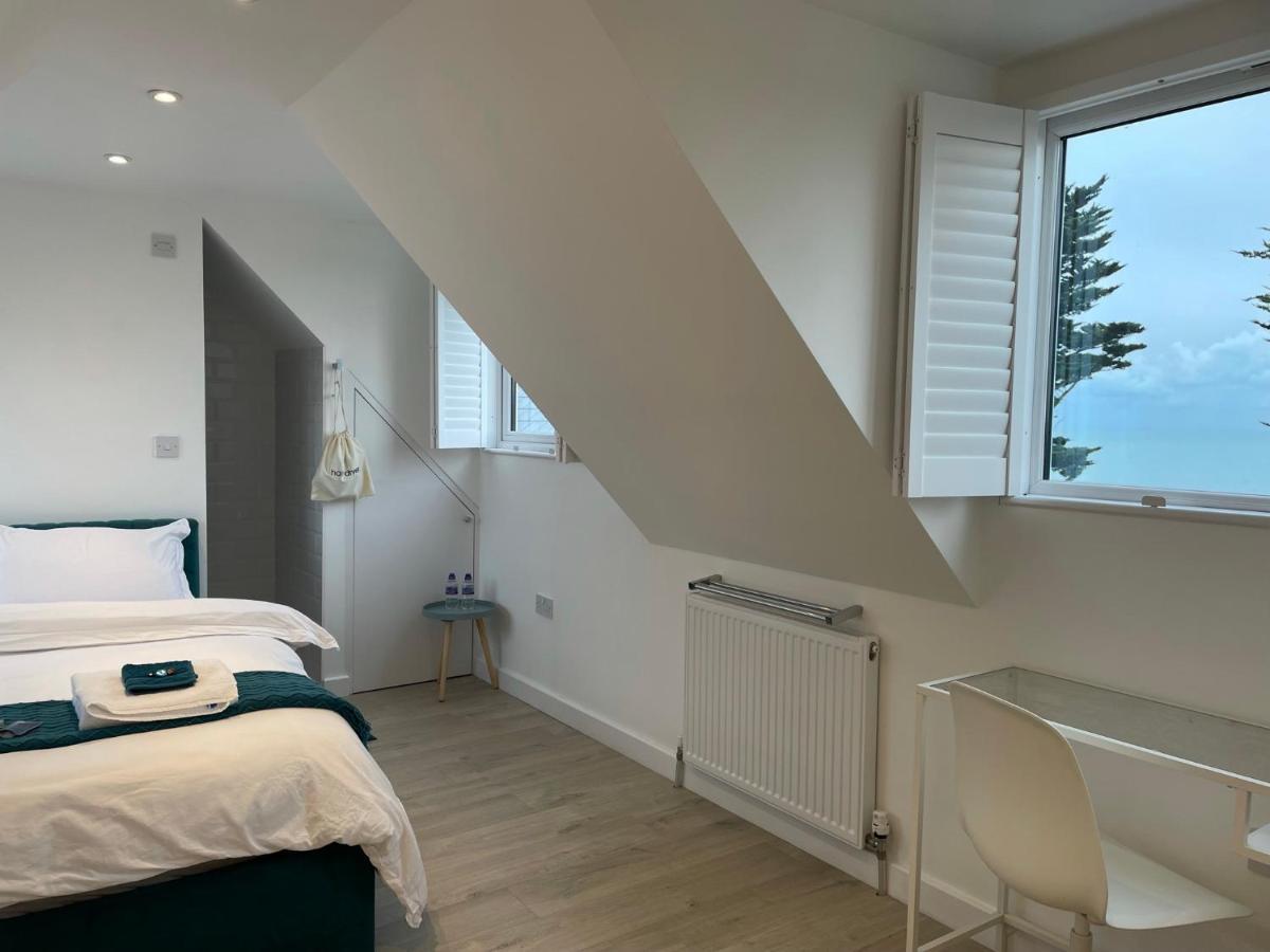 Villa The Bolt Hole Hythe Panoramic Coast And Sea Views Exterior foto